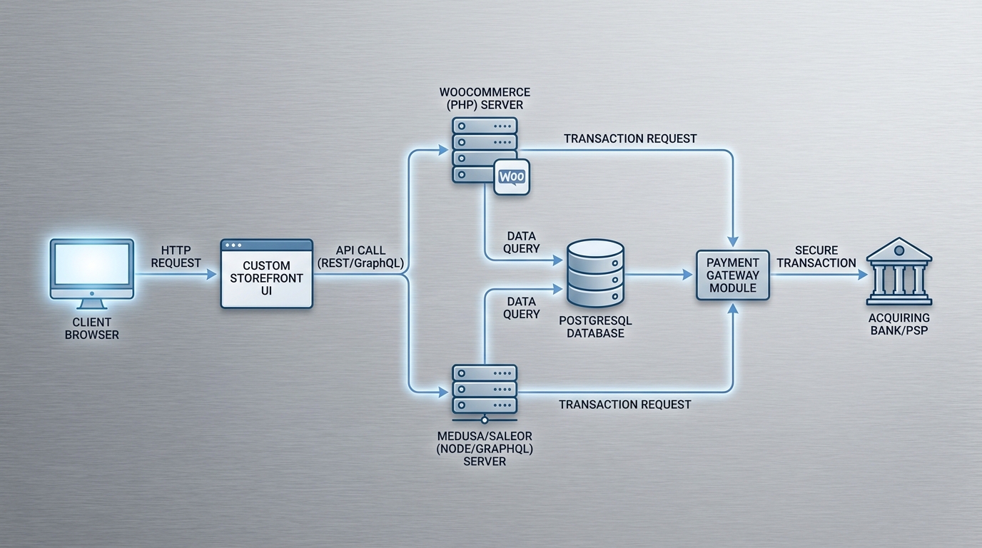 Reference architecture for self-hosted stacks and payment-module integration